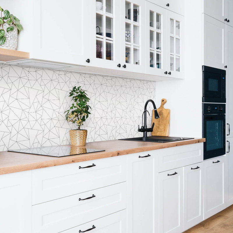 Barringer 50x100 cm Pvc Singular Tile in White