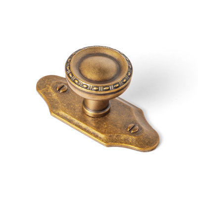 1.3" Diameter Mushroom Knob With Backplate(G023)