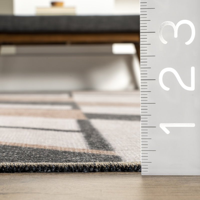 Tapis lavable à la machine Rita SpinClean, Rectangle 5 pi x 8 pi