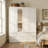 63”W Large Wardrobe