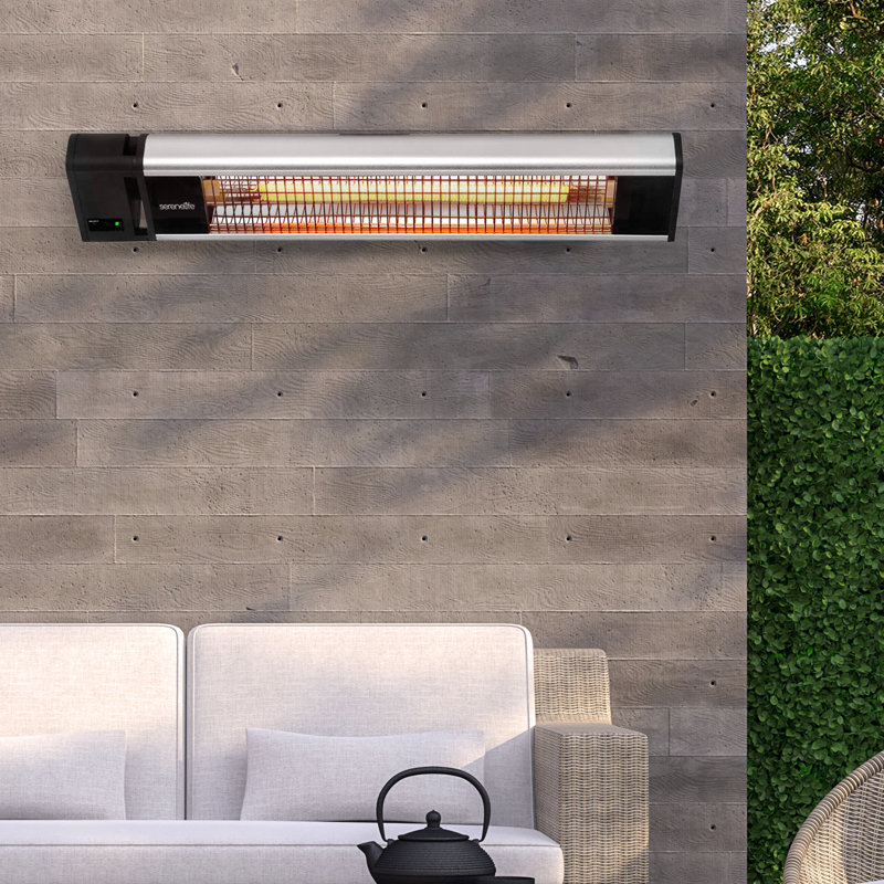 Stainless Steel Electric Ceiling Mounted Patio Heater