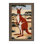 Washable Kangaroo Wildlife Area Rug