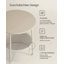 Lauranne Frame End Table-610234151-649042227