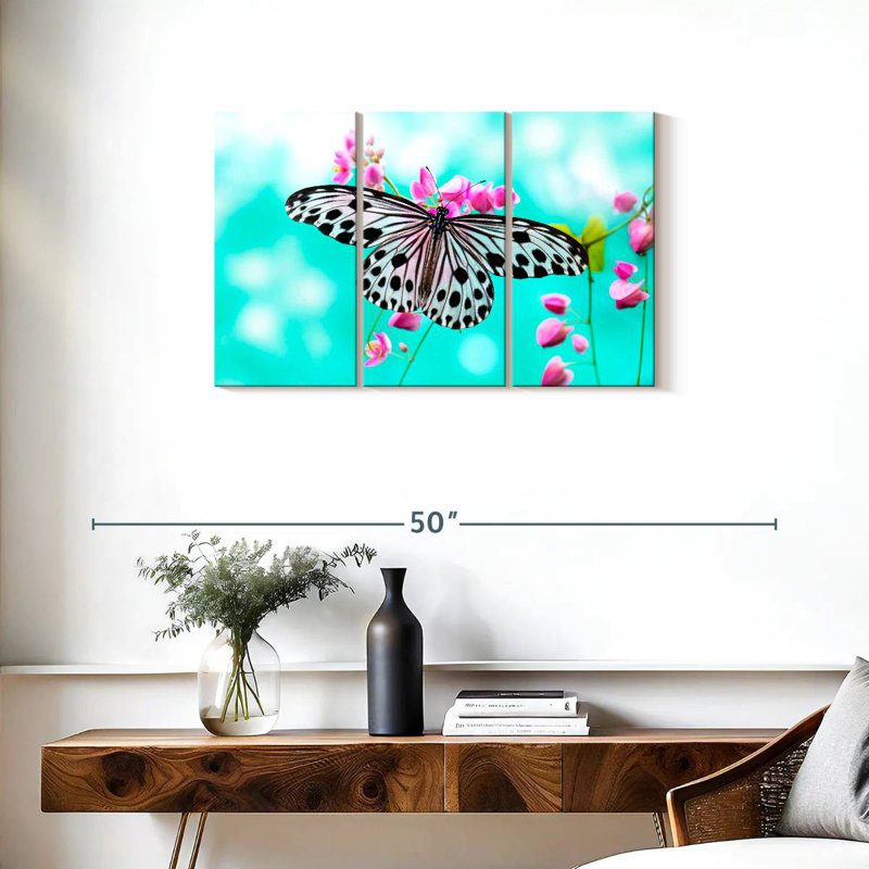 Butterfly Elegance, 20" H x 33" W