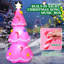 Arbre de Noël gonflable avec lumières DEL intégrées et boîte à musique -115737392-115737391