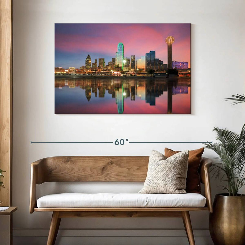 «Sirci Amazing Dallas Skyline», H 30 po x l 45 po