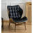 Jeyshan Upholstered Tufted Wingback Chair-2070587858