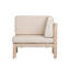 Solid Wood and Wicker 5 - Person Patio Conversation Set with Cushions