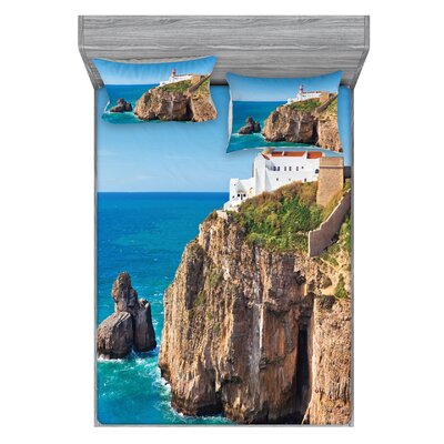 Lighthouse Sheet Set -  Ambesonne, bswpil_16344_queen