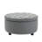 29.9'' Wide Tufted Round Ottoman with Storage-1947755379