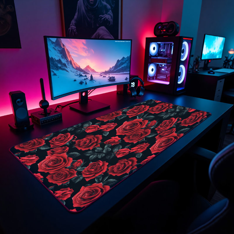 Polyester Desk Pad, 23.6x13.8
