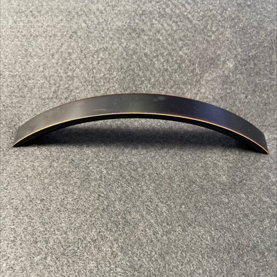 AS-IS 5" Subtle Arch Pull Bronze with Copper Highlights