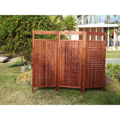 Cloison pliante 3 panneaux l 81 po x H 64 pi Aruba