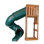 Turbo Spiral Slide for 7' Deck, Green
