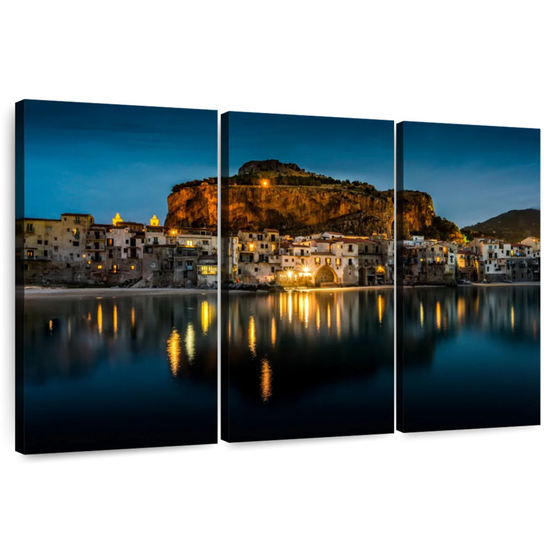 Sebbie Cefalu At Night, 20" H x 33" W