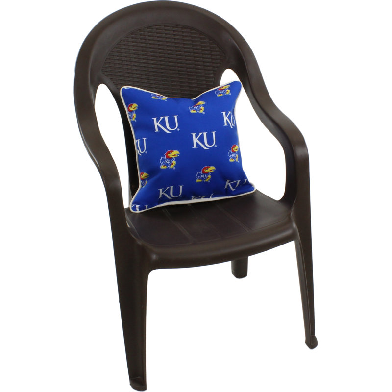 Kentucky Wildcats housse de coussin carrée/insert, Kansas Jayhawks
