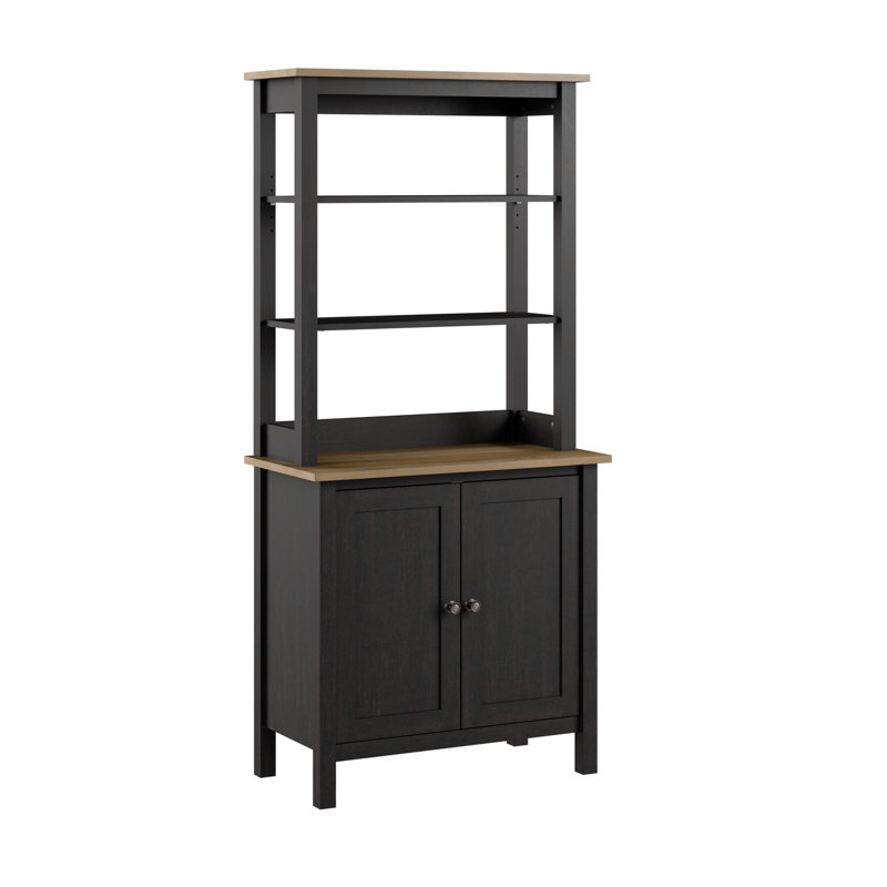 Bibliothèque standard H 66 "x l 31" Taneicia, Noir