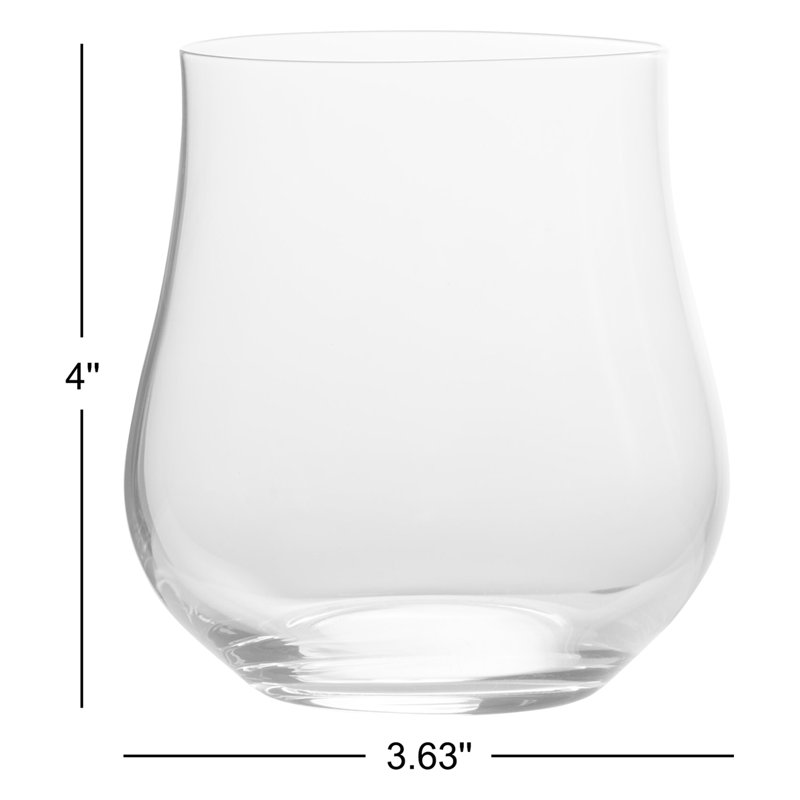 Grace 15 oz. Double Old Fashion Glasses