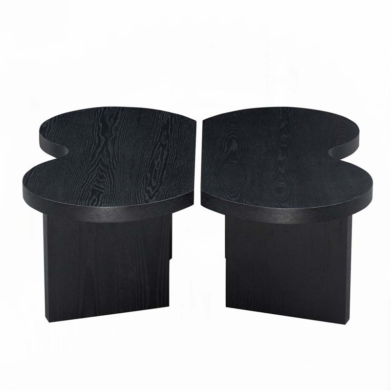Butterfly MDF Coffee Table, Black