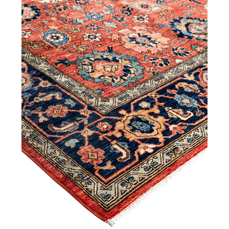 Serapi One-of-a-Kind 8' 2" X 10' 3" Hand Knotted Area Rug