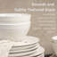 12-Piece Ceramic Dinnerware Set-Bijou Designs