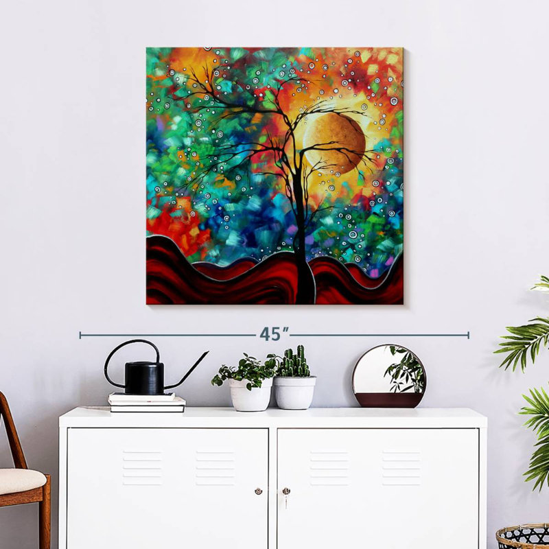 Harnek Bursting Forth, 30" H x 30" W