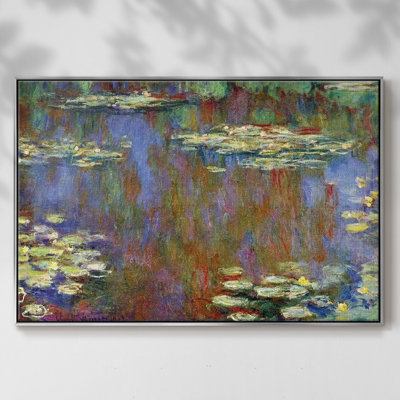Nymphéas, 1906 - Reproduction sur toile flottante