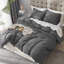 Ensemble de housse de couette Waffle Weave-110476433-110476436