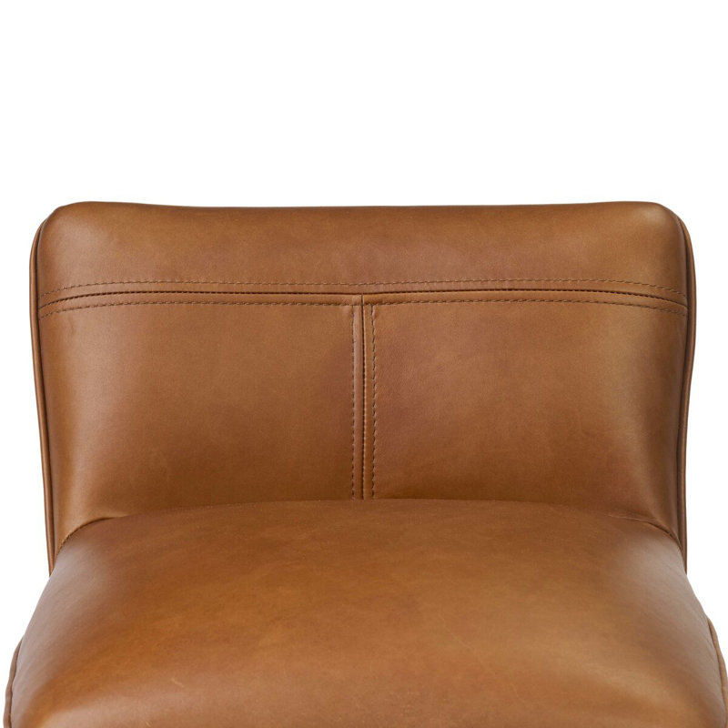 Ridley Swivel Stool-Sonoma Chestnut-Bar