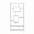 10-Shelf Rectangular Bookcase-534668069
