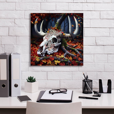 «Epic Graffiti» «Harvest Of The Hollow» par r3darch0n, art mural sur toile, 18 po x 18 po