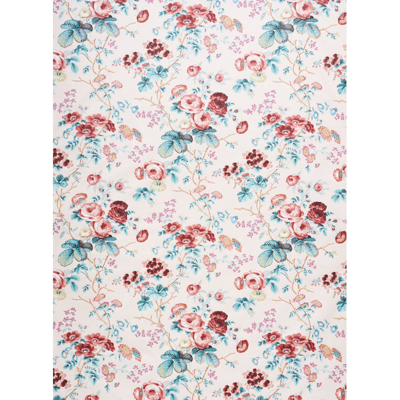 Salisbury Chintz Fabric, Rose
