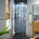 Lumen 42" x 74.75" Square Hinged Shower Enclosure with Base Included
