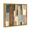 Woven Earthscape Canvas Abstract Print by Oliver Gal, Black Frame, 12 x 12-1611381830-1611381851