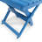 Seaview Fully Assembled All-Weather Recycled HDPE Outdoor Folding Side Table, Pacific Blue-698633503