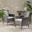 Chaise d'extérieur en osier PE-1796980338