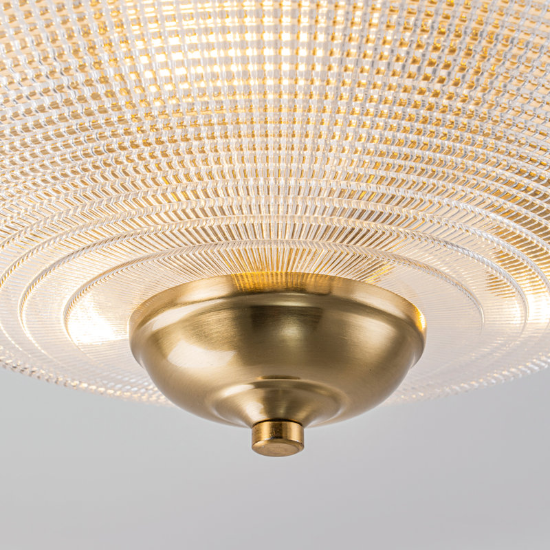 Plafonnier semi-encastré Mid-Century