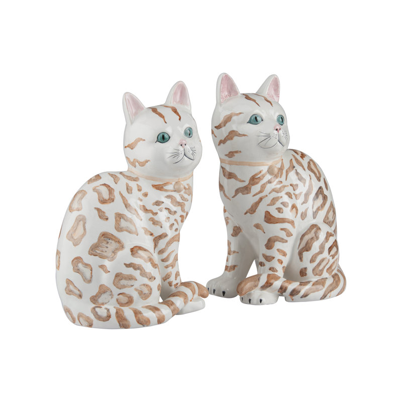 Statues de chat Coco - Paire