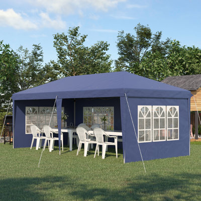6m x 3m Steel Pop Up Canopy