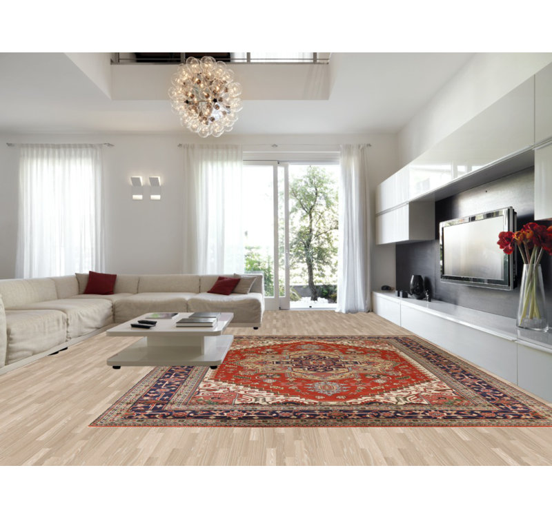 Geometric Traditional  Oriental Large Rug 12x15