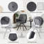 Rinki 50cm H Velvet Upholstered Metal Armchair
