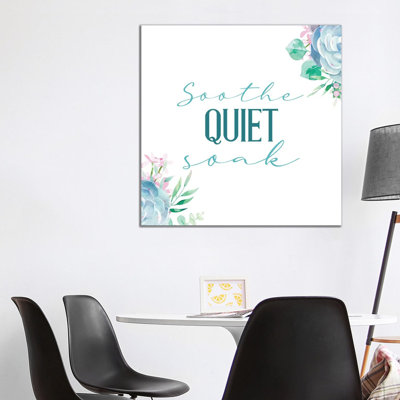 Relax Recharge IV by Kimberly Allen - Wrapped Canvas Print
