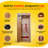 Heatwave 1-2 Person Hemlock Infrared Sauna with 3 Ceramic Heaters
