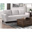 Tissu transitionnel de couleur sable moderne avec tissu de revêtement texturé Living For Home