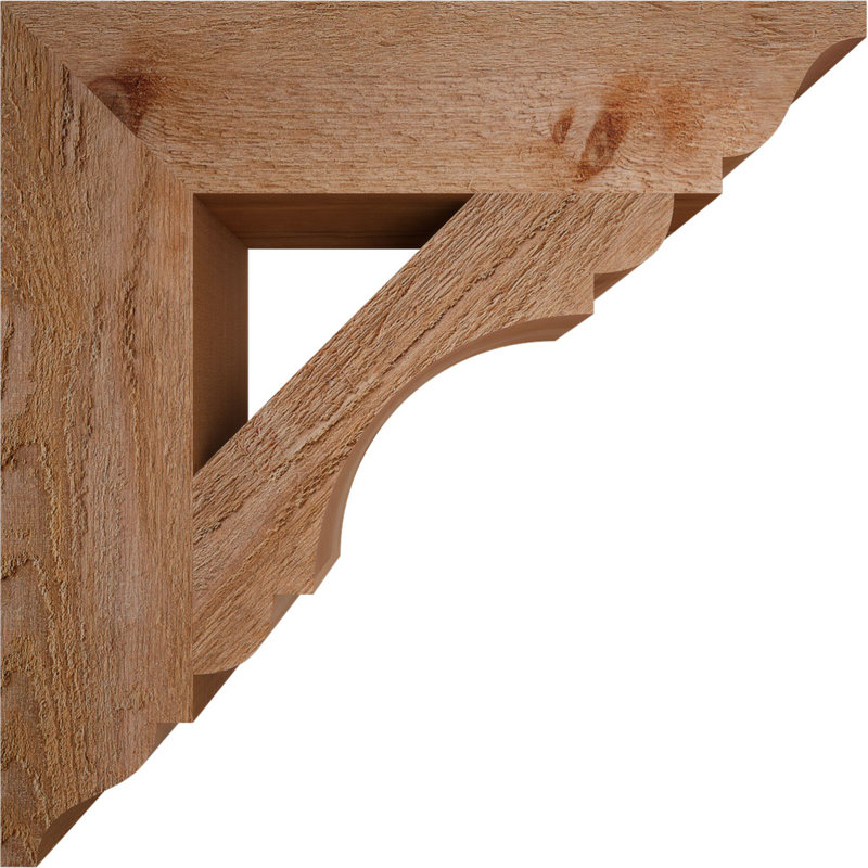 Support de sciage brut traditionnel, l 4 po x P 18 po x H 18 po, cèdre rouge de l'Ouest, H 18 po x l 3,5 po x P 18 po