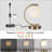 1-light Brushed Bress Bed Side Lamp Lamps For Night Stands Modern Table Lamp Aesthetic Lamp