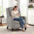 Teneke 27.9" W Push-Back Recliner-1886410547