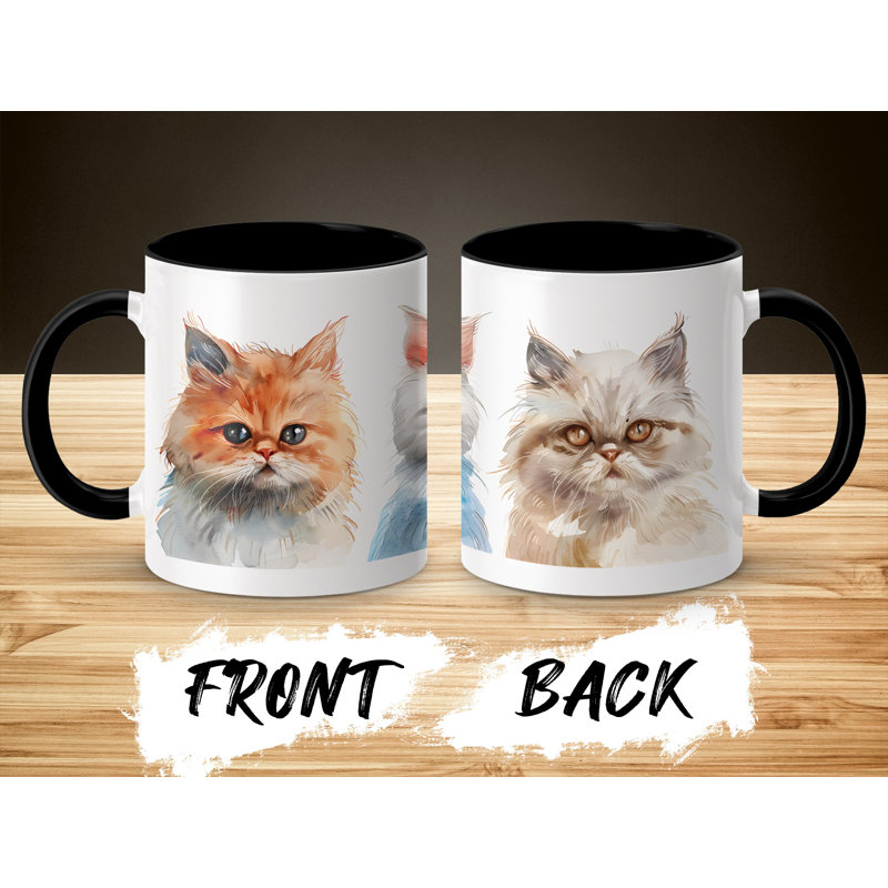 Ceramic Coffee Mug, Black, 2