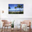 Palm Tree Lined Beach, Maui, Hawaii, USA by Panoramic Images - Wrapped Canvas Print-1575647823
