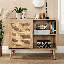Anelise 80cm Rattan Door Sideboard Cabinet